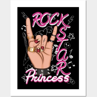 Rockstar Princess Posters and Art